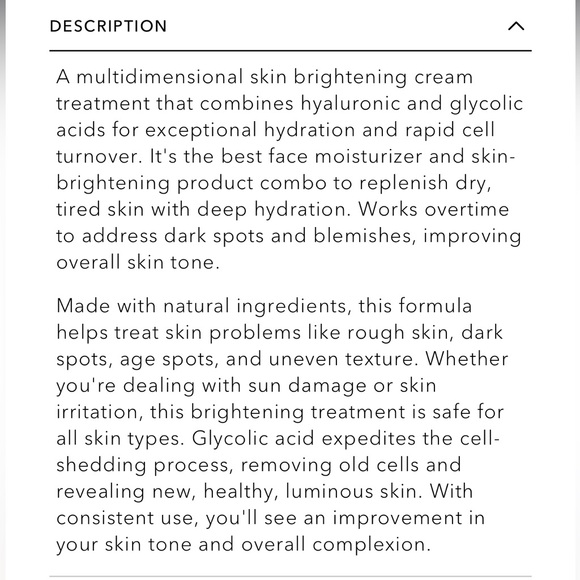 EIGHT SAINTS
SOULMATE
BRIGHTENING TREATMENT
Hyaluronic Acid Glycolic Acid, 1.7oz - Picture 9 of 12